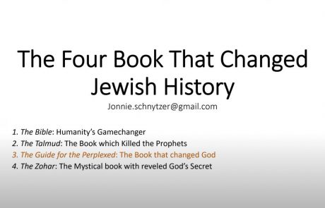 The Four Books that Changed Jewish History – The Guide for the Perplexed-The Book that changed God