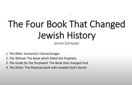 The Four Books that Changed Jewish History – The Bible – Our Story Begins!