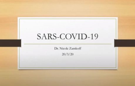 Dr. Nikki Zamkoff , MITF Beit Shean – Coronavirus Basics and Resources
