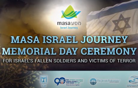 Masa Israel Journey Yom HaZikaron Virtual Ceremony 2020